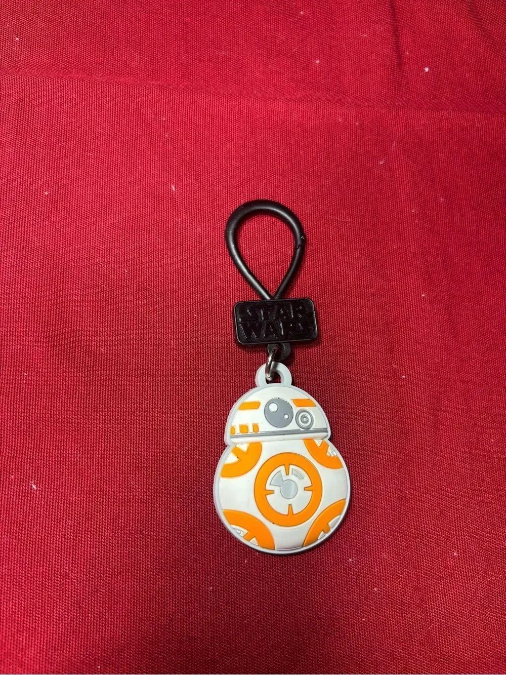 New Star Wars BB-8 Keychain - White & Orange